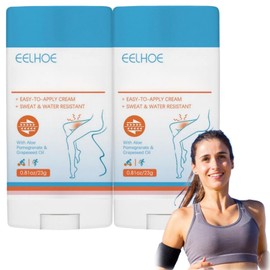 2 Stke Anti-Reibungs Creme Stick,Anti Reibungs Oberschenkel Creme,Anti-Scheuer Creme Stick,Anti-Scheuer-Balsam,Anti-Wundreiben Stick,Anti Scheuern Stick,Anti Chafing Stick，Oberschenkel Reiben Schutz