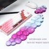 Ergonomic Cloud Silicone Gel Keyboard and Mouse Wrist Rest Set
