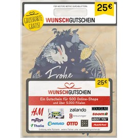 Wunschgutschein The Perfect Gift – 500 Redemption Partners – for Germany – by Post