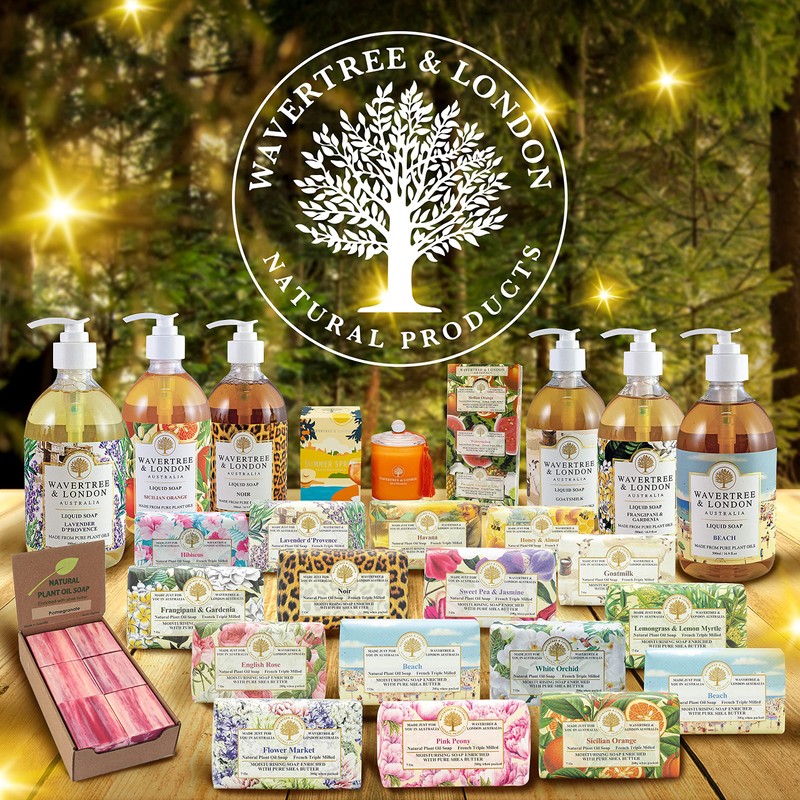 Wavertree & London Assorted Favorites (8 Bars), 7oz Moisturizing Natural