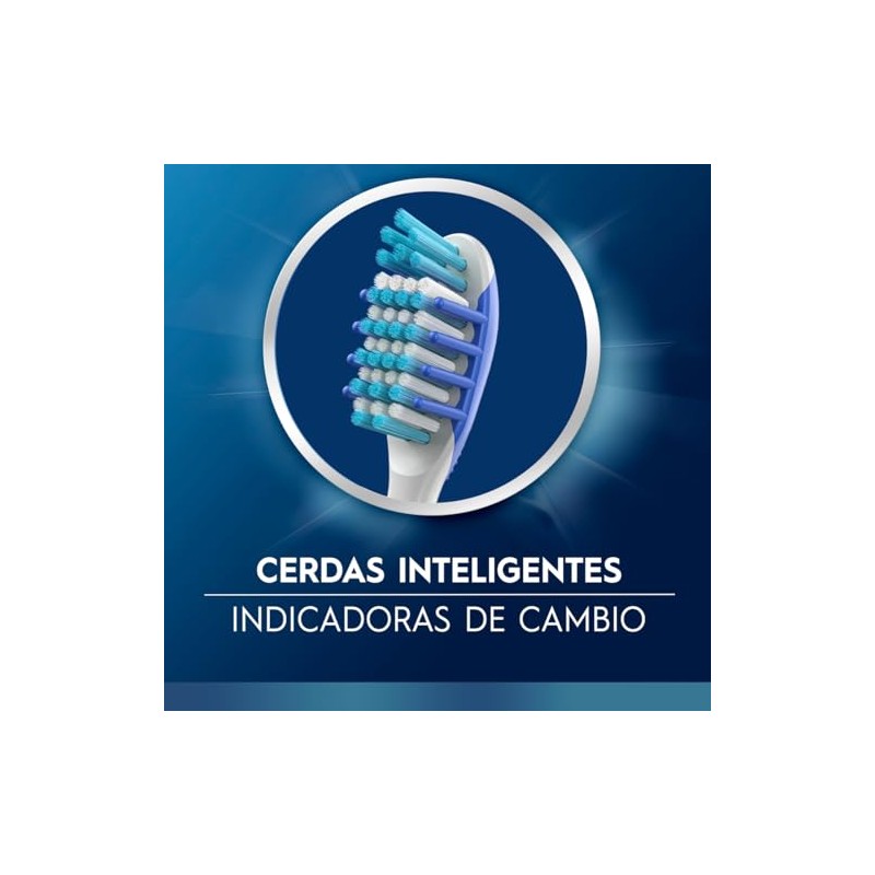 Oral Cepillo Dientes Radiant Cerdas Medias Limpieza Intensa Unidades