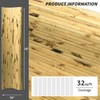 Art3d Natural Bamboo Wall Panel for Interior Wall Decor, Renewable