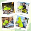 Weesiber Dog Raincoat, Waterproof Puppy Rain Jacket with Leash Hole,