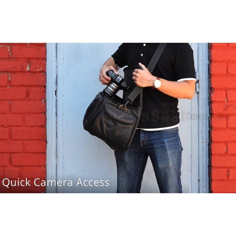Acuvar Extra Large Camera Bag and Camcorder Case, Padded Equipment