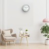 ANSIO Wall Clocks 10 inch/25.4cm For Living Room Modern, Large