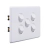 4C | Elegant Wall Switch 5 Gang 250V 16A |
