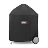 Weber Cover for 26‑Inch Charcoal Grills, Black – Durable UV‑Resistant