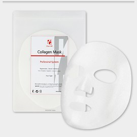 Marine Collagen TP Full Face Velvet Mask 1 piece Raw collagen freeze-dried sheet Skin soothing moisturizing Elasticity improvement Wrinkle improvement Marine collagen velvet mask 1 piece + Jjangmi mask pack / 마린 콜라겐 TP 풀페이스 벨벳 마스크 1매 생콜라겐 동결건조시트 피부진정 보습 