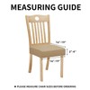 Easy-Going 100% Waterproof Seat Covers for Dining Room Chairs Set