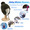Pesaat Knitted Baby Winter Beanie Earflap Warm Hat for Infant