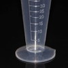 2PCS Measuring Cup, 50ml PP Plastic Graduated Beaker Transparent with