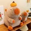 champracer Capybara Plush Toy, Capybara Cuddly Toy Feelings, Persimmon Ruyi
