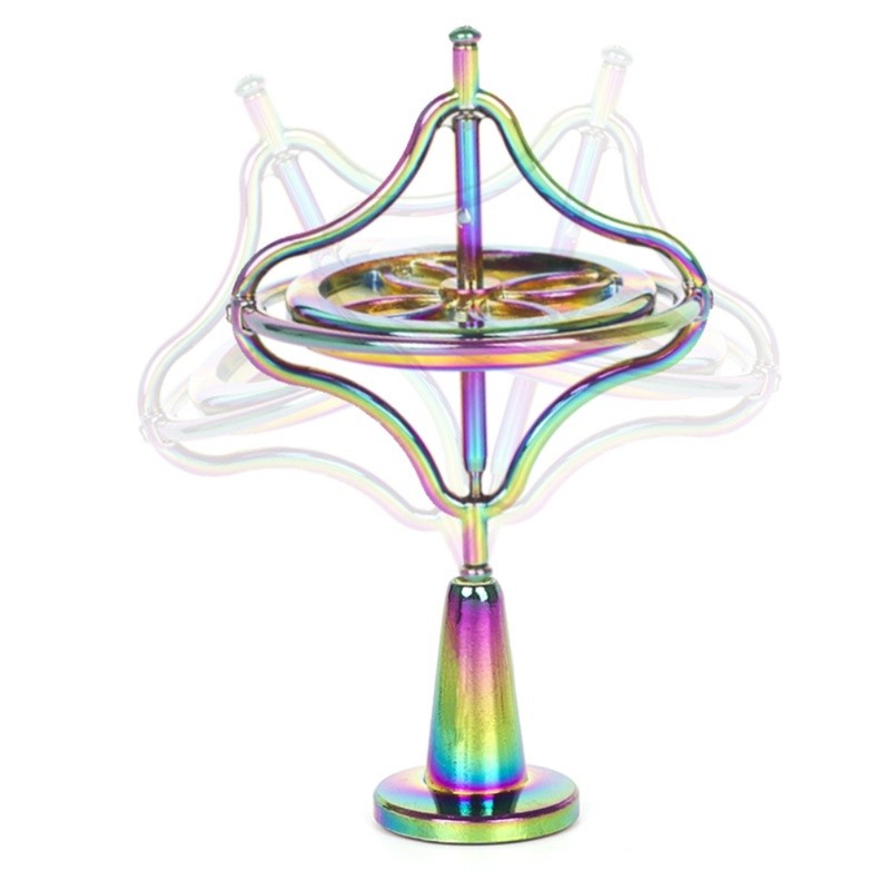 Gyroscope Relieve Stress Toys Fingertip Decompression Toy Durable Portable Metal