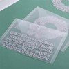 30 Pieces Stamps and Dies Storage Bags Pockets Resealable Plastic