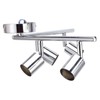 Lamp Holder 4 Head Adjustable Flexible Rotation GU10 Light Holder