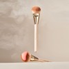 Liquid Blush Brush Angled for Cheek Makeup,Cream Foundation Contour Bronzer