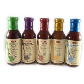 HEB Barbecue Sauce Specialty Series Sampler (Pack of 5)