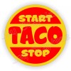 Unbranded/Generic TACO Start Stop Engine Starter Push Button Decals Stickers