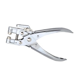 perfeclan Grommet Eyelet Plier, Belt Hole Puncher for Sealing Punching, Manual Eyelet Hole Punch Plier for Bag, Watch Bands DIY Project, 16.5x10cm