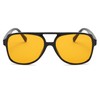 JCTAIFOO Polarised Sunglasses for Men Women Vintage Round Large Frame