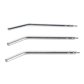 10pcs Oral Care Air Water Syringe Tips Debris Removal Stainless Steel Teeth Cleansing Air Water Spray Nozzles for Denture Chair