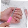 VICASKY Premium Quality 3pcs Nail Files Stainless Steel Manicure Easy