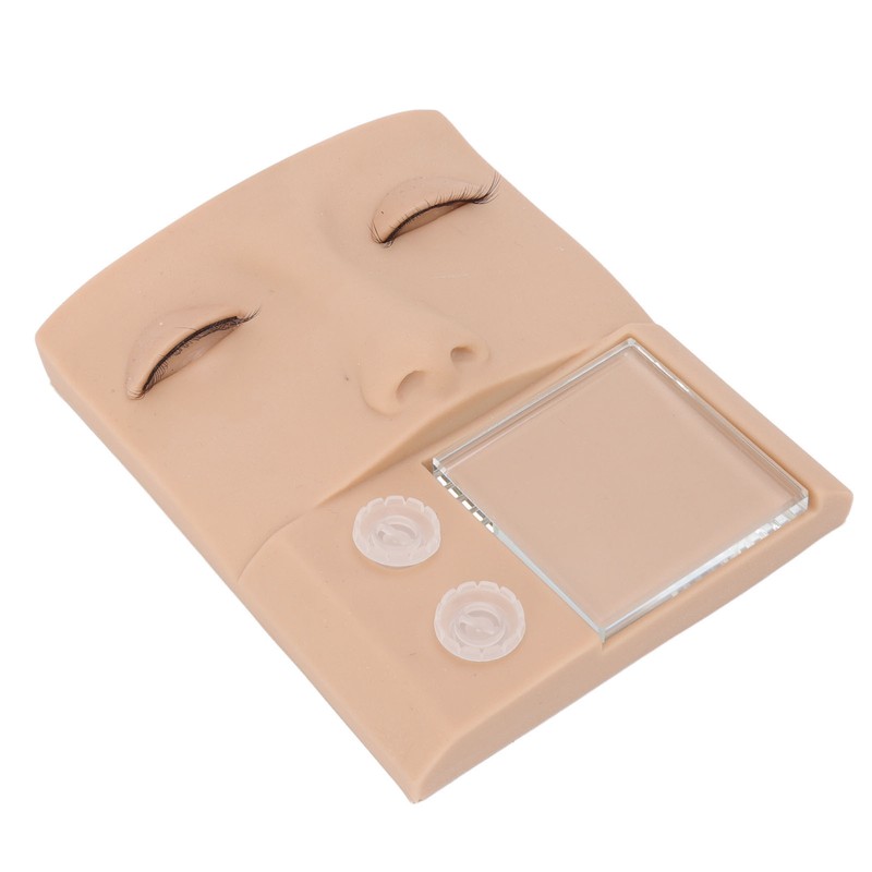 3 in 1 Eyelash Extension Kit Mannequin Head False Lashes