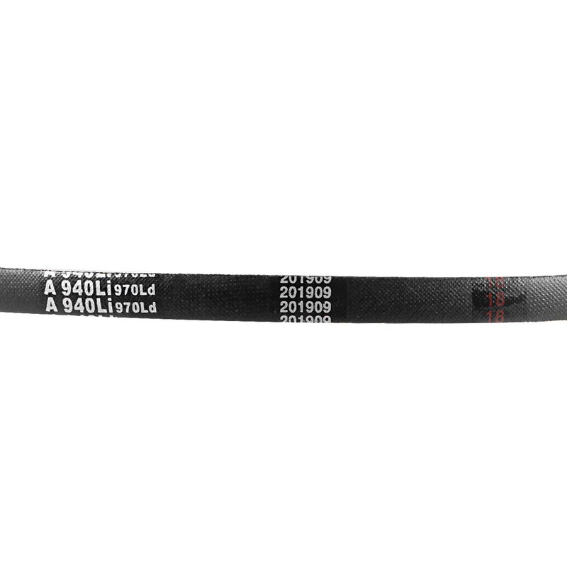 sourcing map 2 x A940/A37 V-belt, A profile, rubber drive
