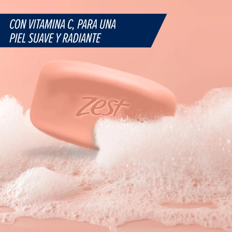 Zest Jabón Barra Toronja Albahaca 5x90