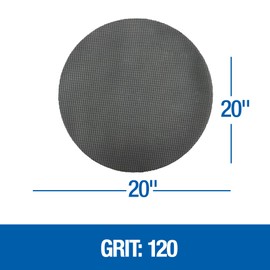 Mercer Industries - 447120 Floor Sanding Screen Disc, 10 Pack, 19", Grit 100