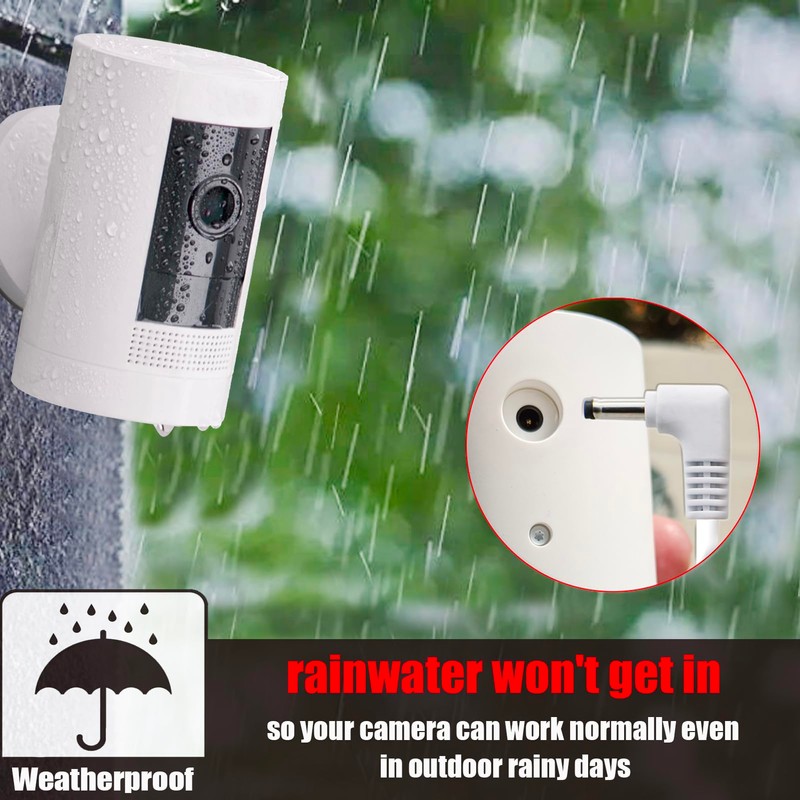 13 Ft Power Adapter Compatible with Ring Stick Up Cam,