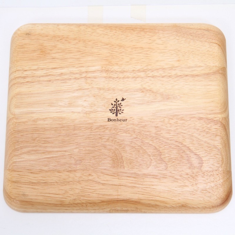 Fuji Boeki 24390 Rectangular Plate, 10.0 inches (25.5 cm), Natural