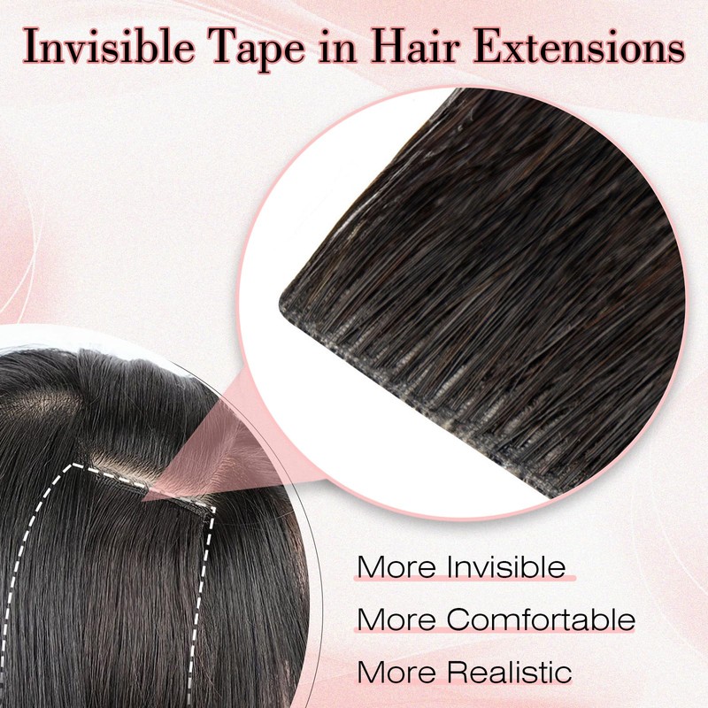 SEGO Injection Tape in Hair Extensions Human Hair Tape in