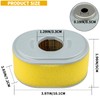 SOLLON 2 x Air Filter 17210-ZE0-505 for Honda GX110 GX120