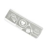 Pine Create Relaxing Slim Bath Towel, Stone Grey, Size: Approx.