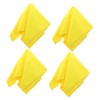 Minkissy Microfiber Cleaning Towels Set 4 Pieces Dish Cloths Absorbent