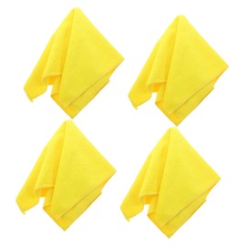 Minkissy Microfiber Cleaning Towels Set 4 Pieces Dish Cloths Absorbent Kitchen Dish Rags Non-Shedding Hand Towels
