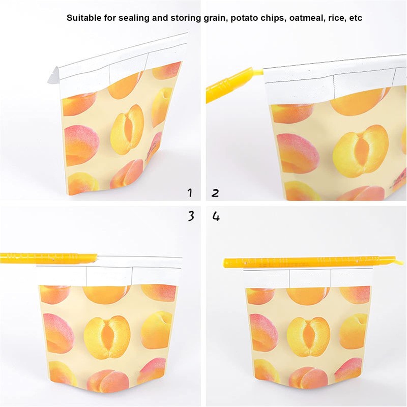 Bag Sealer Clips Sticks, Bag Sealer Rod Keeps Food Plastic