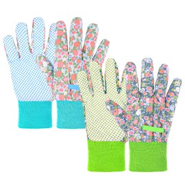 Ainiv Gardening Gloves for Women/Ladies, Non-Slip Grip Garden Work Gloves, Comfortable Thorn Proof Garden Gloves