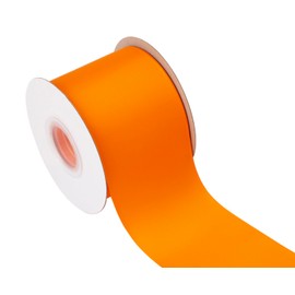 AVANAVA 3 Inch Wide Ribbon Grosgrain Ribbon - 25 Yards (668-Orange Peel)