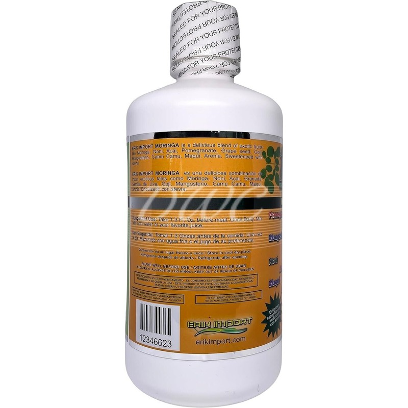 Productos El Colibri Moringa Power Liquid Dietary Supplement 32 fl.
