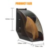 MIDOGAT Coffee Filter Holder, Dustproof Coffee Filter Box, Acrylic Coffee