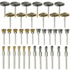 36Pcs Wire Wheel Brush Set Stainless Steel Brushes Kit for