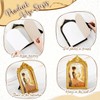6 Pcs Vintage Resin Antique Picture Frame Baroque Gold,Novel