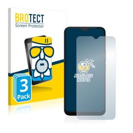 BROTECT Anti-Glare Protective Glass for Gigaset GS5 Lite (Pack of 3) Protective Film Tempered Glass Matt [Extremely Scratch-Resistant 9H, Anti-Reflection]
