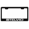 MVP Black License Plate Frame For Alfa Romeo Stelvio