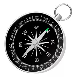Mercader Digital Brújula Táctica Metálica Portátil Campismo Senderismo Mano