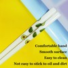 10 Pairs Ceramic Chopsticks With Avocado Pattern, 9.72 inch High-grade