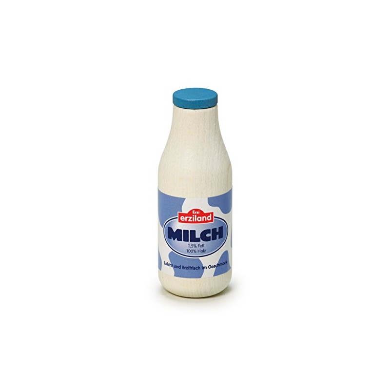 Erzi 17150 Wooden Milk Bottle Shop for Kids Role Play