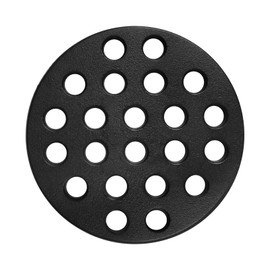 OLAMO 6.5 in Cast Iron Bottom Fire Grate for Green Egg Accessories,High Heat Charcoal Plate fit S/Mini/Medium Big Green Color Egg, Fire Grate Replacement Parts